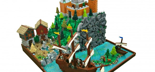 MOC SeaChant Castle