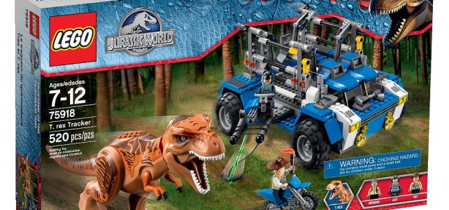 LEGO Jurassic World T-Rex Tracker (75918)