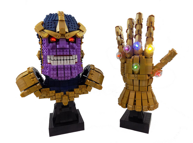 Buste de Thanos à Construire