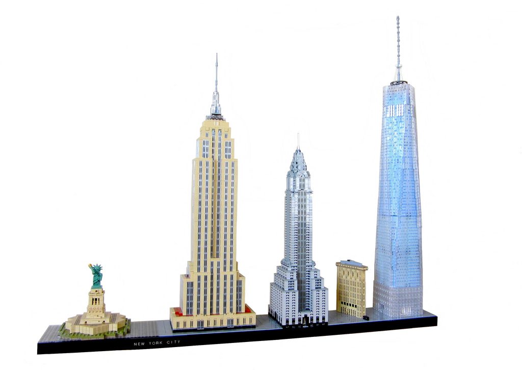 LEGO Architecture 21028 New York City skyline XXL - HelloBricks