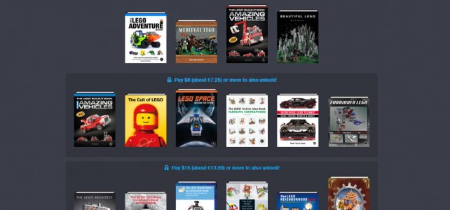 No Starch Press Humble Book Bundle spécial livres numériques LEGO