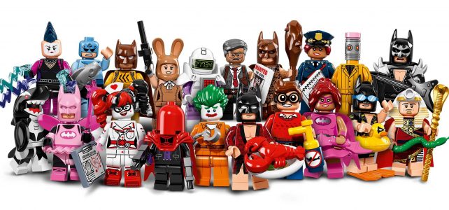 The LEGO Batman Movie minifigs à collectionner