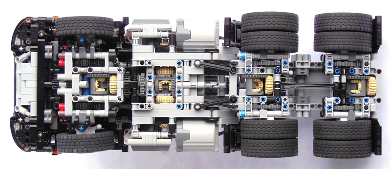 Camion LEGO Technic 6x6 totalement contrôlable à distance - HelloBricks