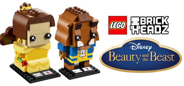 LEGO BrickHeadz 41595 Belle 41596 Beast
