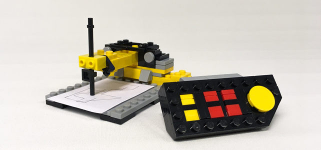 LEGO Technic 8094 Control Center microscale