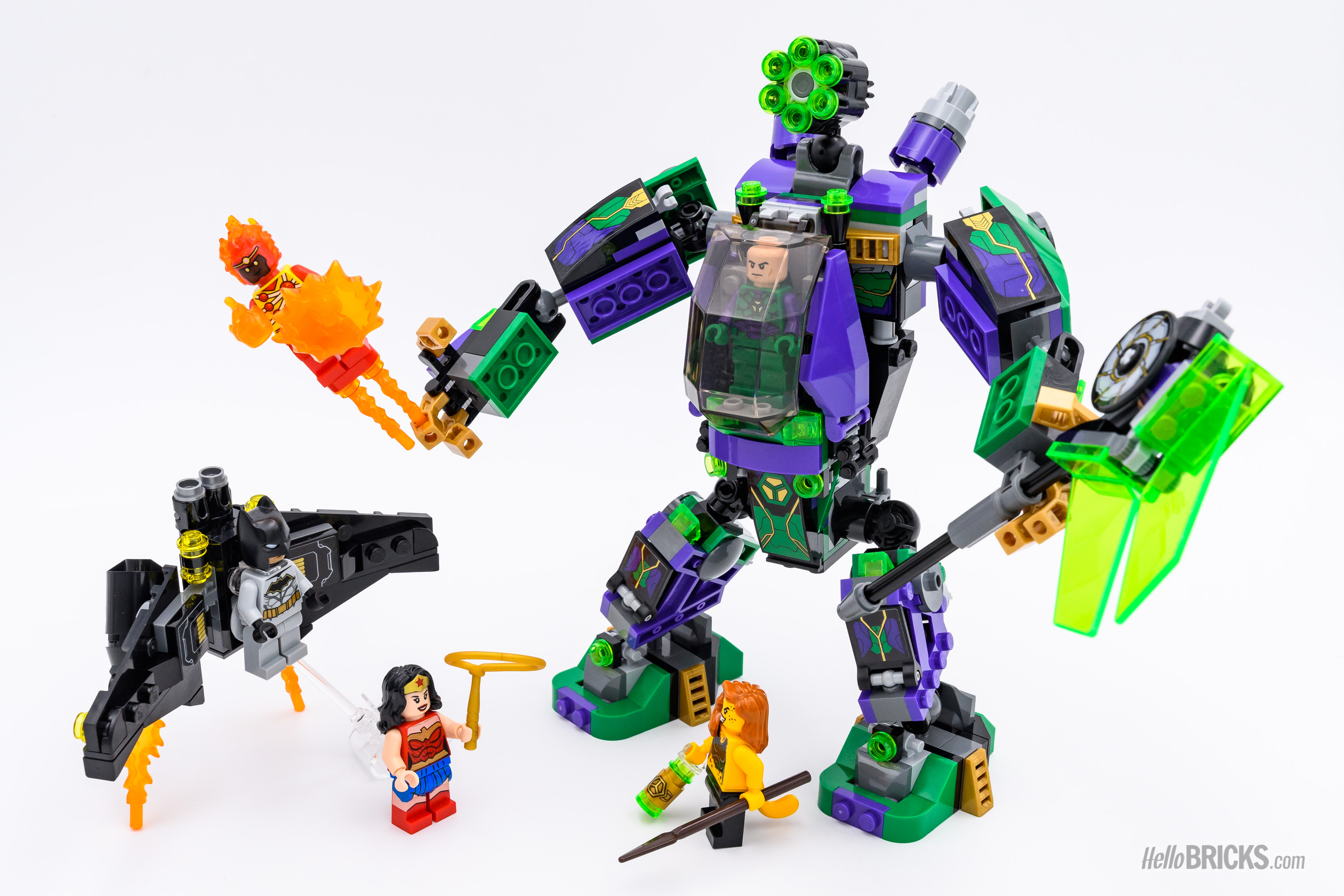 REVIEW LEGO 76097 Lex Luthor Mech Takedown - HelloBricks