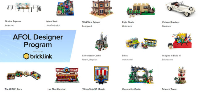 LEGO Bricklink AFOL designer program