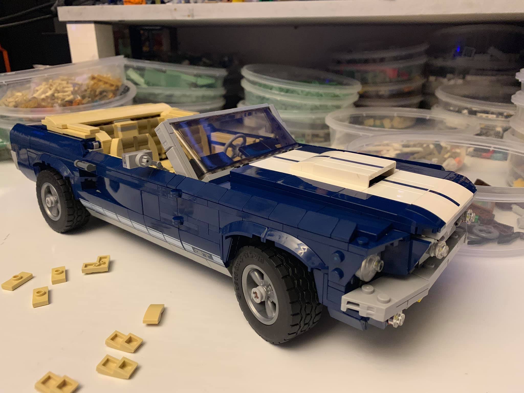 lego 1967 ford mustang fastback