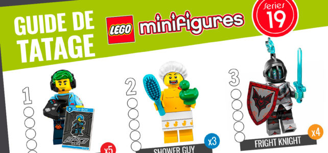 LEGO 71025 Collectible Minifigures Series 19 : le guide de tâtage
