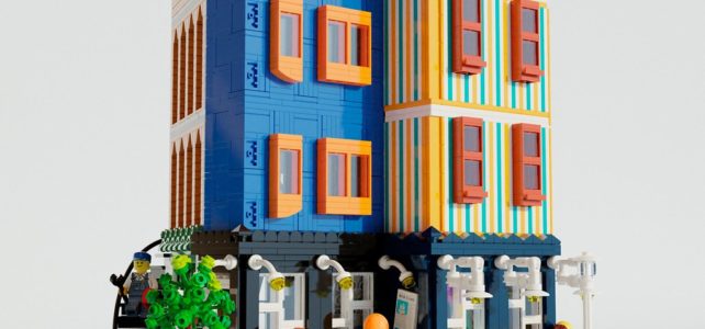 LEGO Modular Baseplate Alley