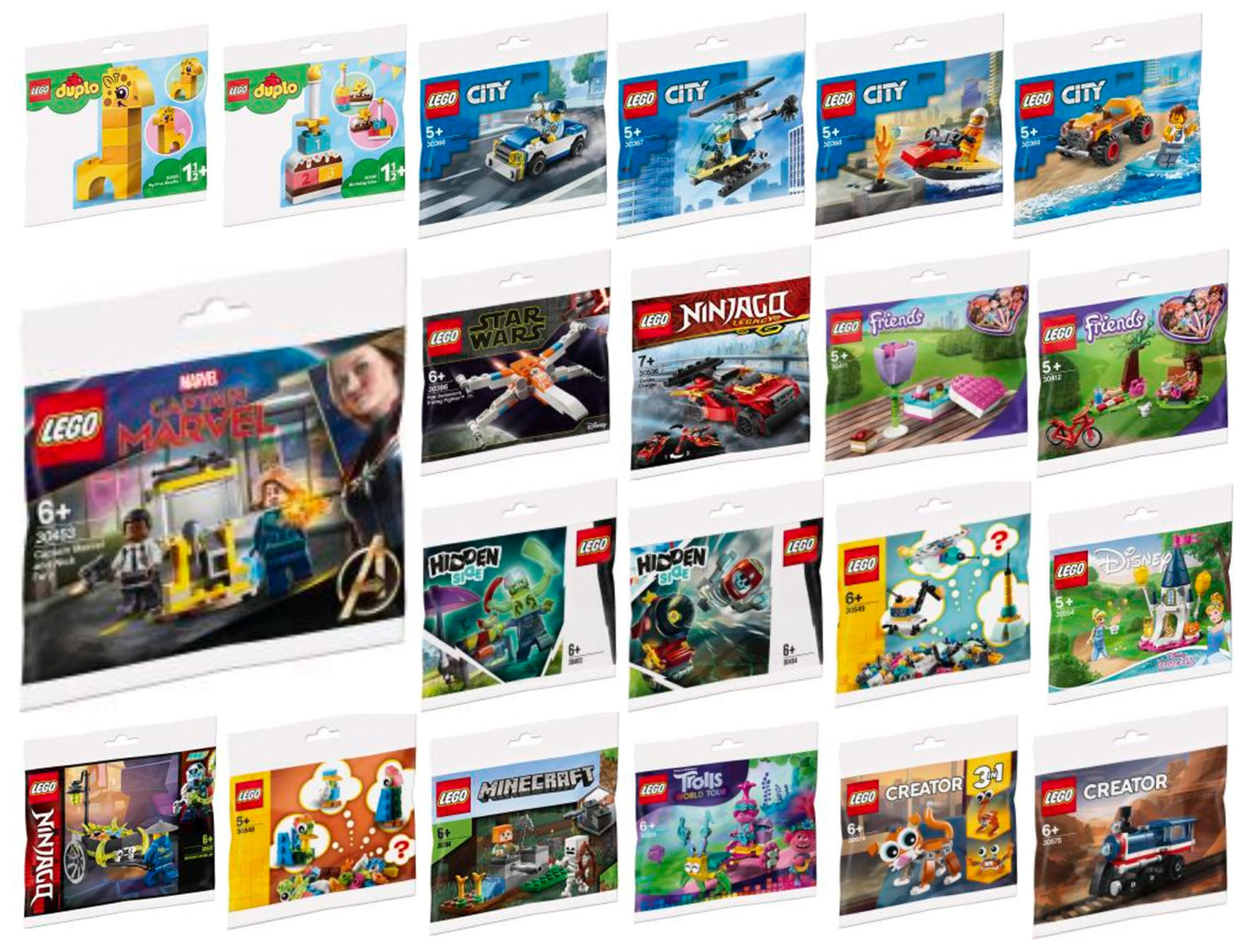 Nouveaux polybags LEGO 2020 premiers visuels officiels ! HelloBricks