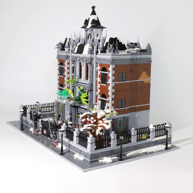 Arkham Asylum version LEGO Modular HelloBricks