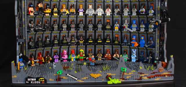 LEGO Batman Hall of suits