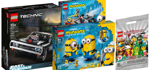 Nouveautés LEGO Fast and Furious Minions