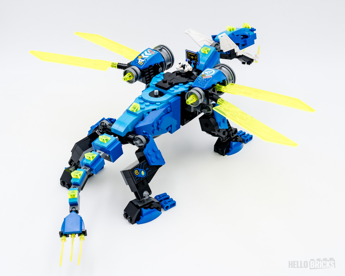 REVIEW LEGO Ninjago 71711 Jay's Cyber Dragon - HelloBricks