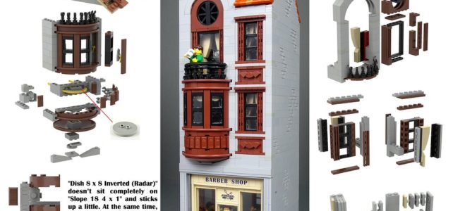 LEGO Modular Barbershop