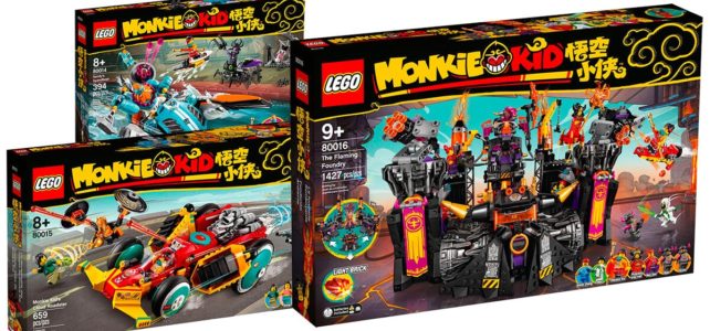 LEGO Monkie Kid 80014 80015 80016