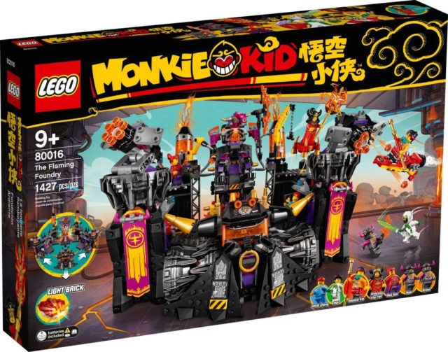 LEGO 80016 Monkie Kid The Flaming Foundry