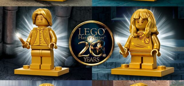 LEGO Harry Potter 2021 golden minifigures