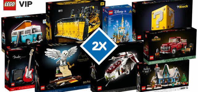 LEGO VIP x2 octobre 2021