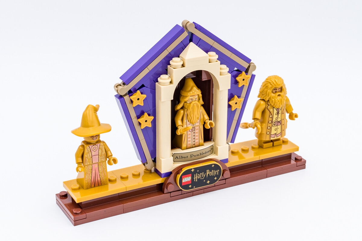 Minifigs dorées à collectionner LEGO Harry Potter 20e anniversaire