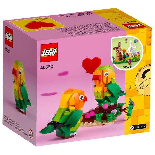 Nouveautés LEGO Seasonal 40522 Valentine Lovebirds &amp; 40523 Easter