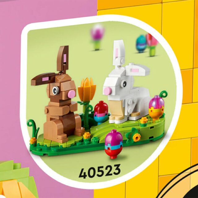 Nouveautés LEGO Seasonal 40522 Valentine Lovebirds &amp; 40523 Easter