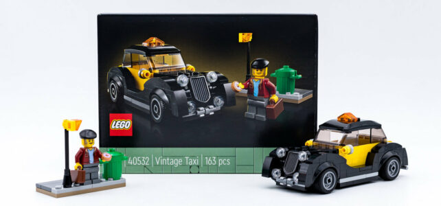 Review LEGO 40532 Vintage Taxi GWP