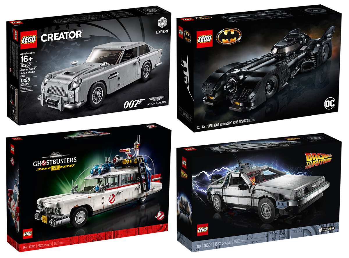 La célèbre voiture Retour vers le Futur LEGO est à prix réduit pour  quelques jours