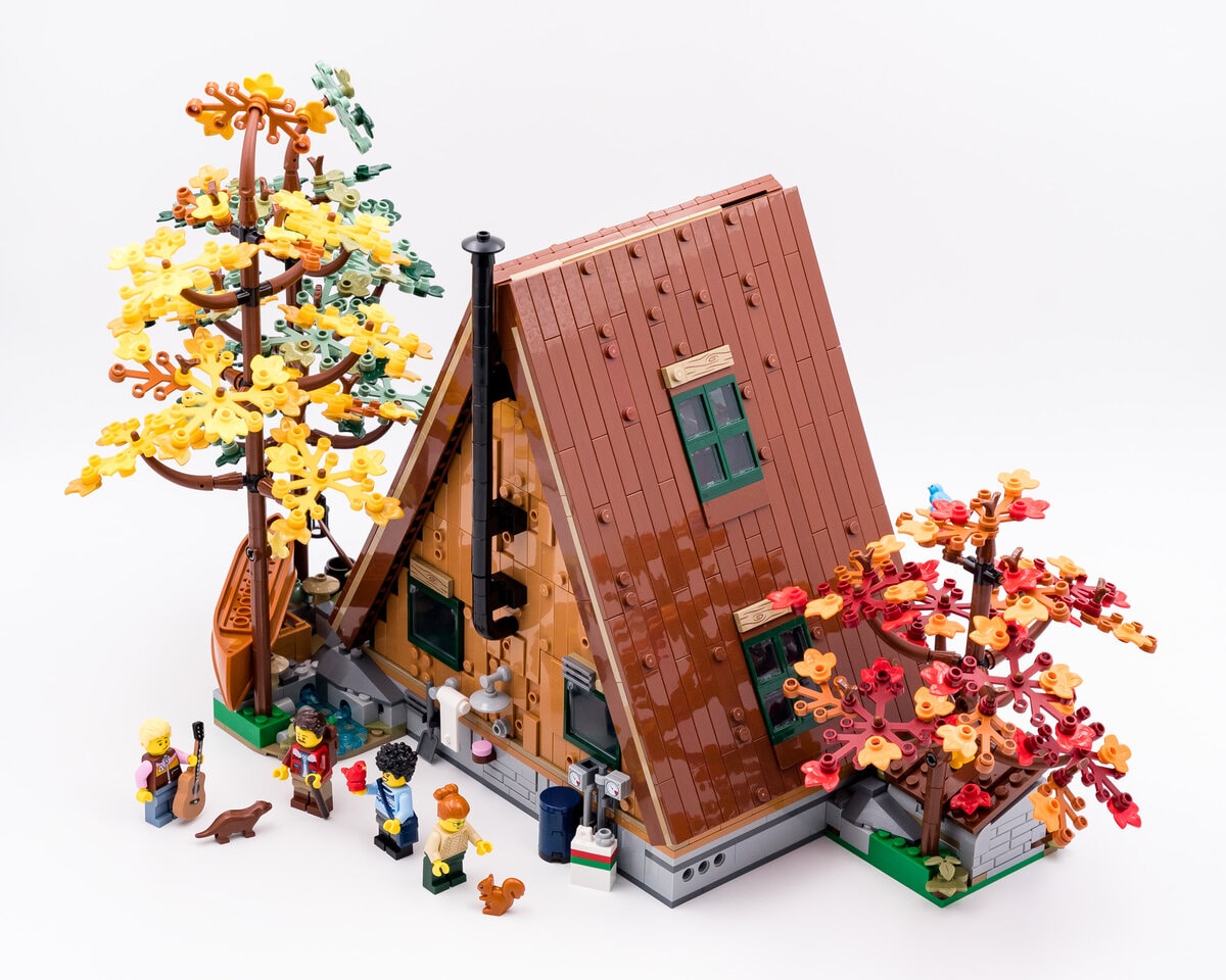 LEGO Ideas 21338 A-Frame Cabin : l'annonce officielle - HelloBricks
