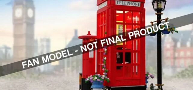 LEGO Ideas Red London Telephone Box