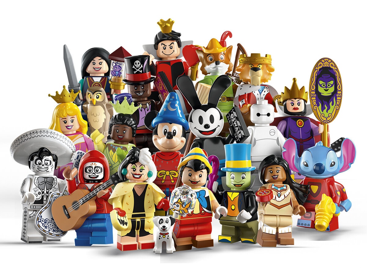 Jeu de construction train célébration 100e anniversaire LEGO Disney, 4 ans  et plus