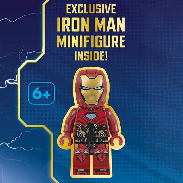 LEGO Marvel Visual Dictionary la minifig exclusive sera Iron Man Mark