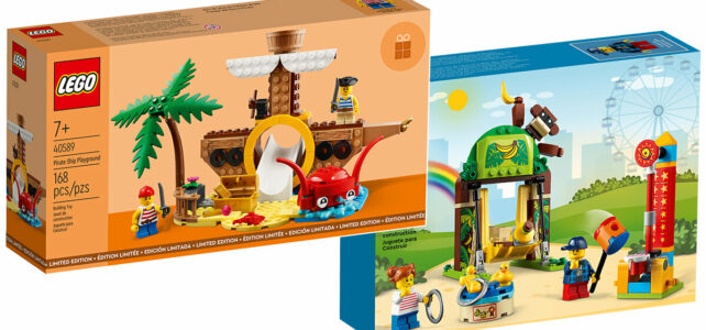 Chez LEGO : deux cadeaux à cumuler dont le 40589 Pirate Ship Playground offert, et des réductions immédiates