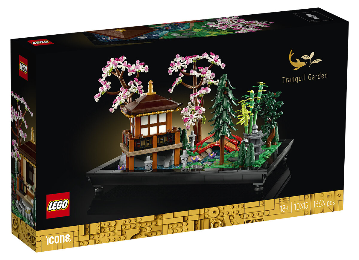 Nouveauté LEGO Icons 10315 Tranquil Garden : le set est en ligne