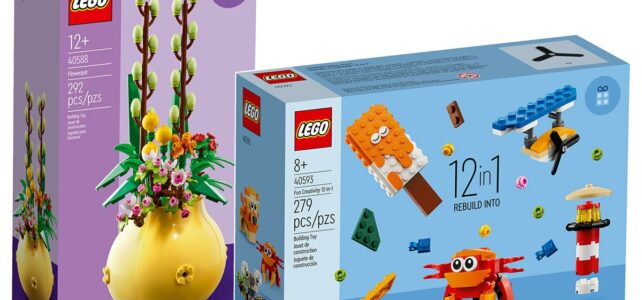 LEGO 40588 40593 cadeaux juillet 2023