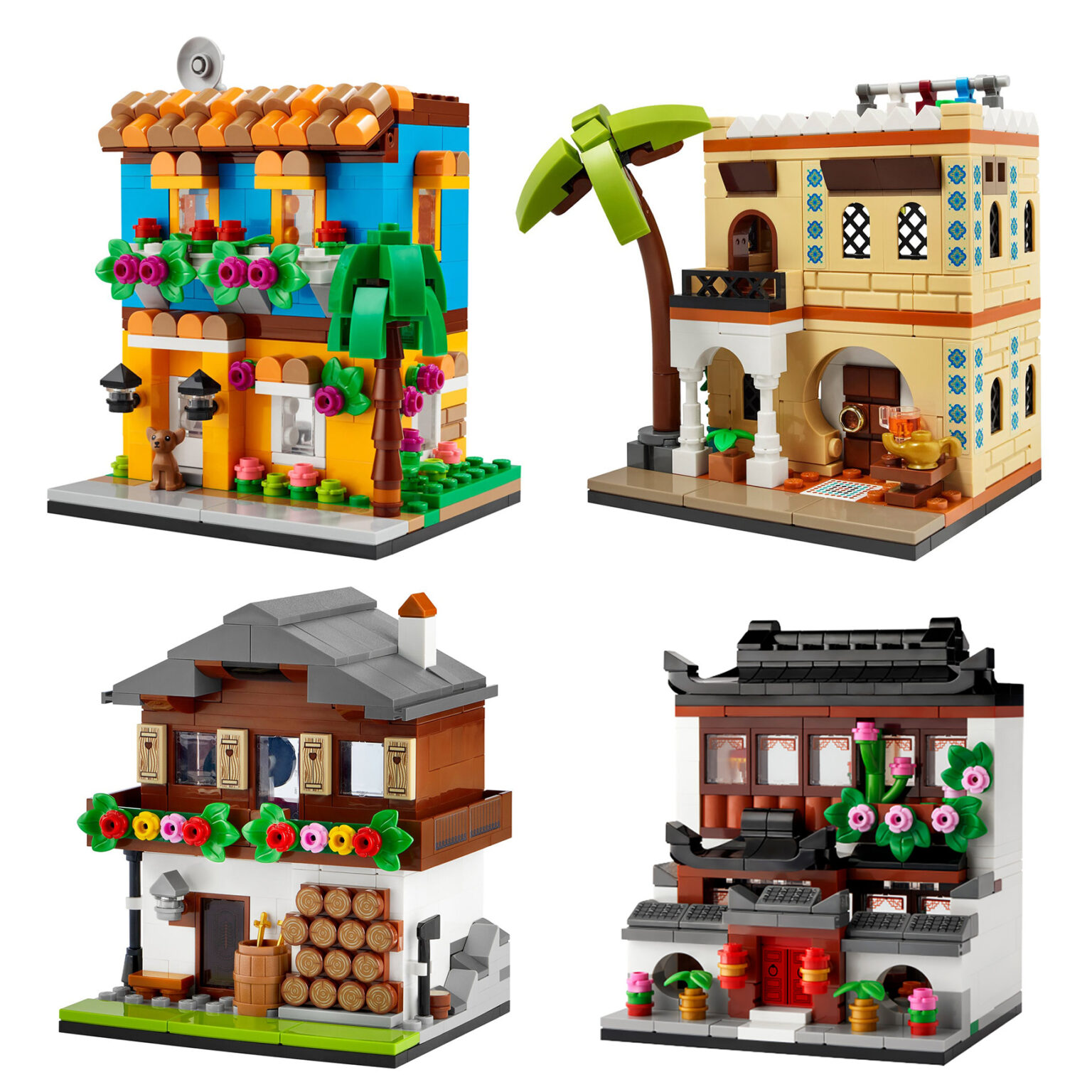 LEGO 40599 Houses of the World 4 : le set est en ligne sur le Shop ...