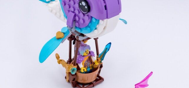 Review LEGO DREAMZzz 71472 Izzie’s Narwhal Hot-Air Balloon