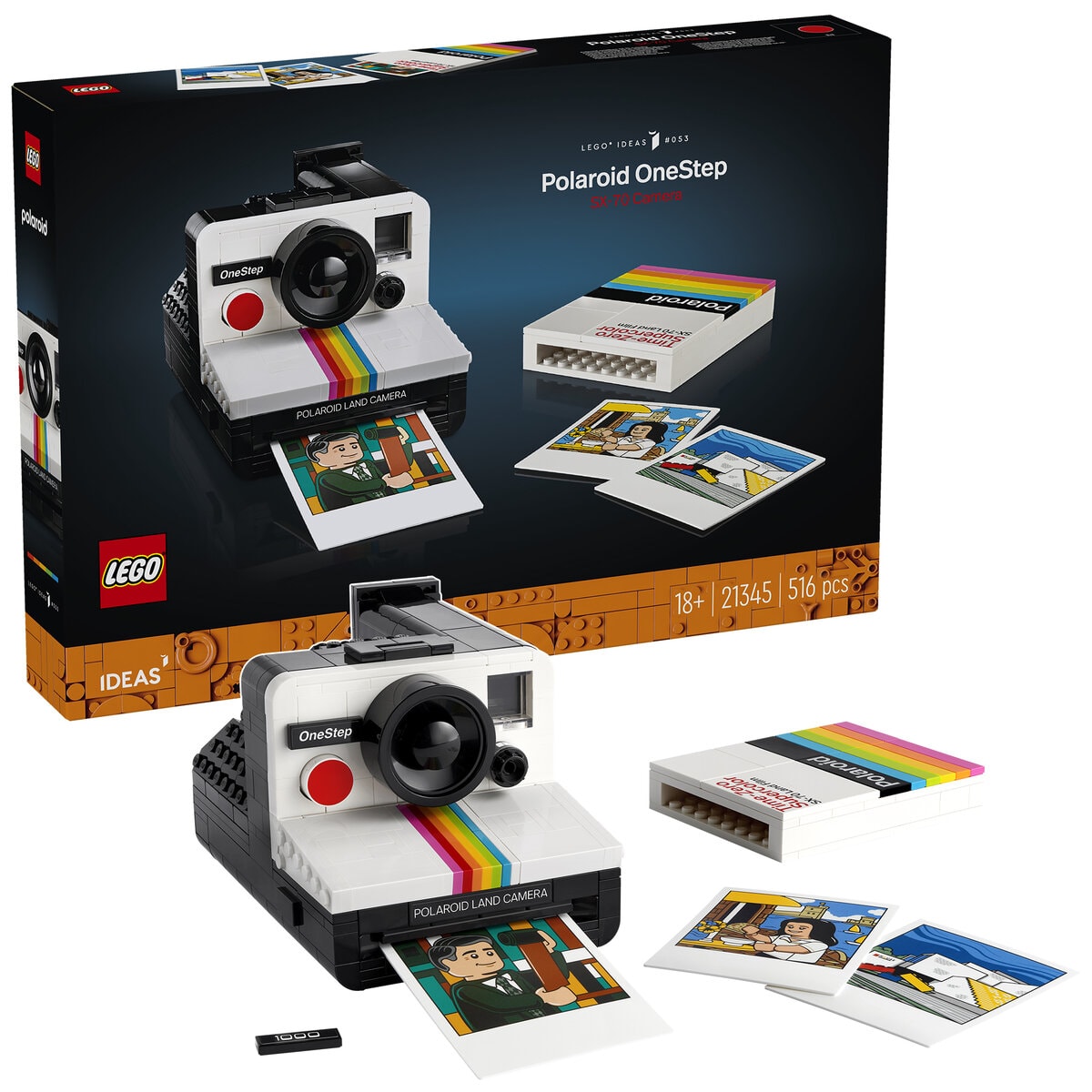 LEGO® Ideas 21345 Cámara Polaroid OneStep SX-70