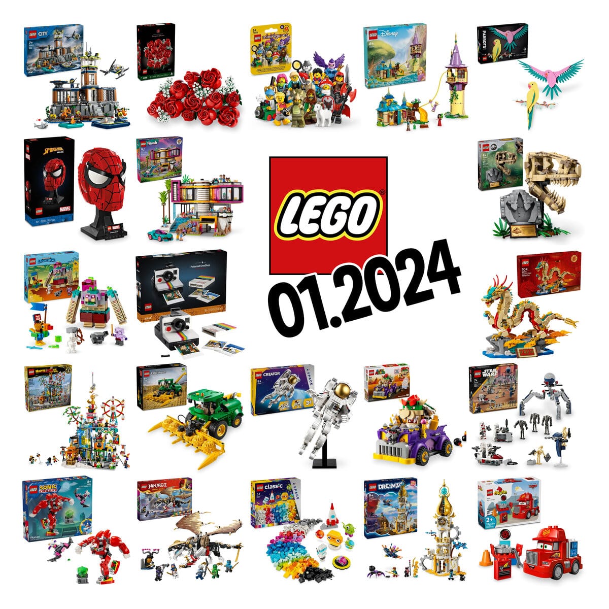 Aperçu des nouveaux LEGO Nouvel An Chinois de Janvier 2024