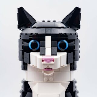 Review LEGO Ideas 21349 Tuxedo Cat