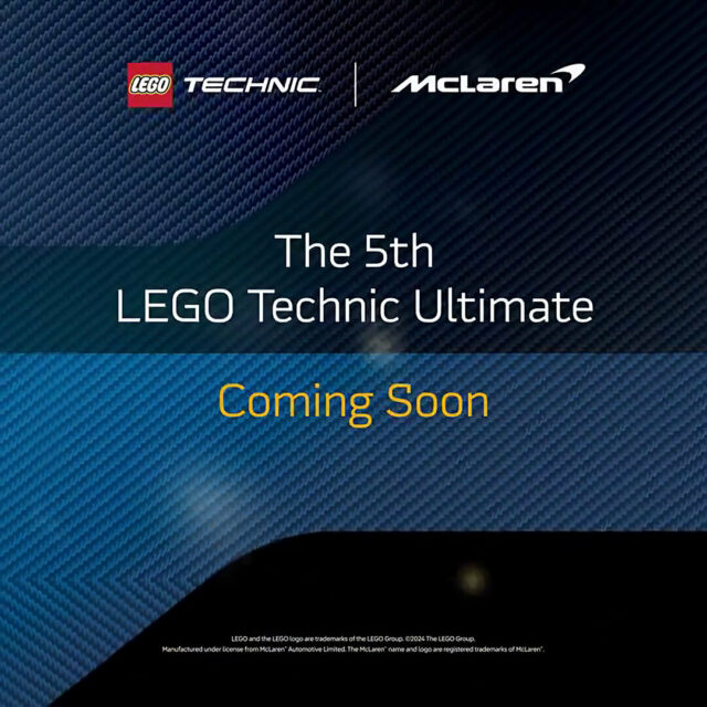 Teasing LEGO Technic 42172 McLaren P1