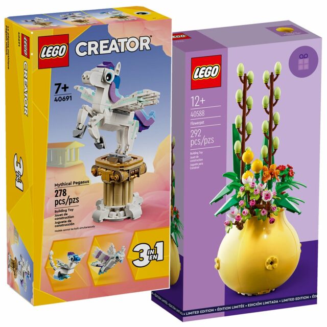 Cadeaux LEGO 40691 40588 aout 2024