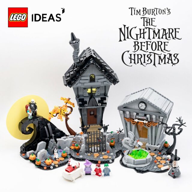 Review LEGO Ideas 21351 Disney Tim Burton's The Nightmare Before Christmas L’Étrange Noël de monsieur Jack