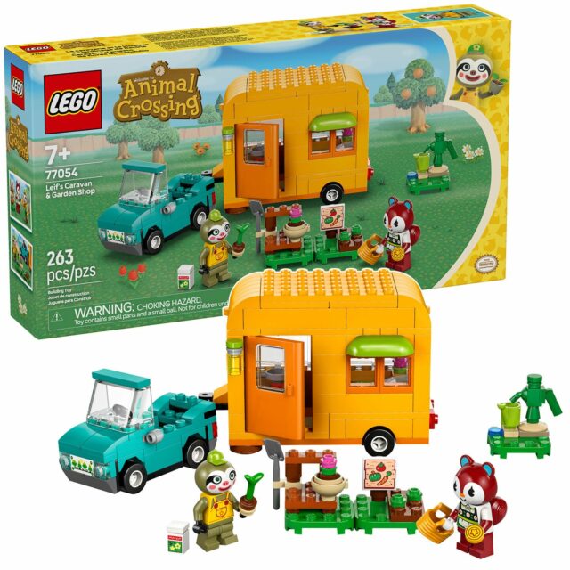 LEGO Animal Crossing 2025 77054 Leif's Caravan & Garden Shop