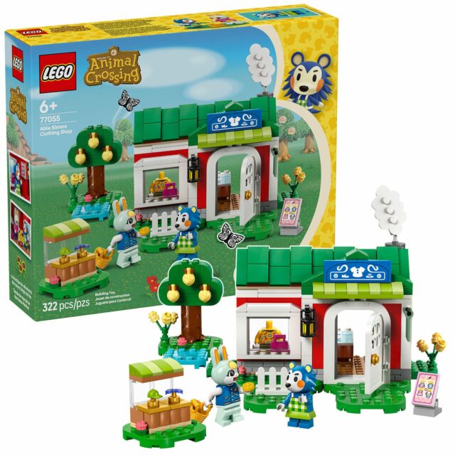 LEGO Animal Crossing 2025 77055 Able Sisters Clothing Shop