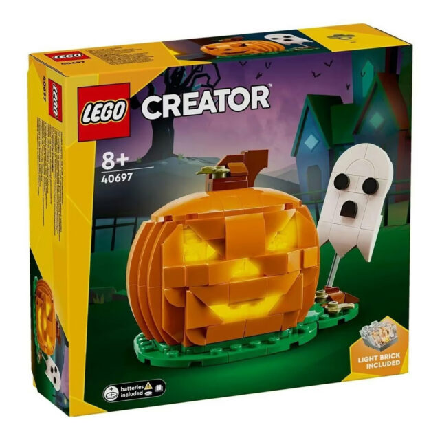 Bientôt offert chez LEGO : le cadeau LEGO Creator 40697 Light Up Jack-O-Lantern