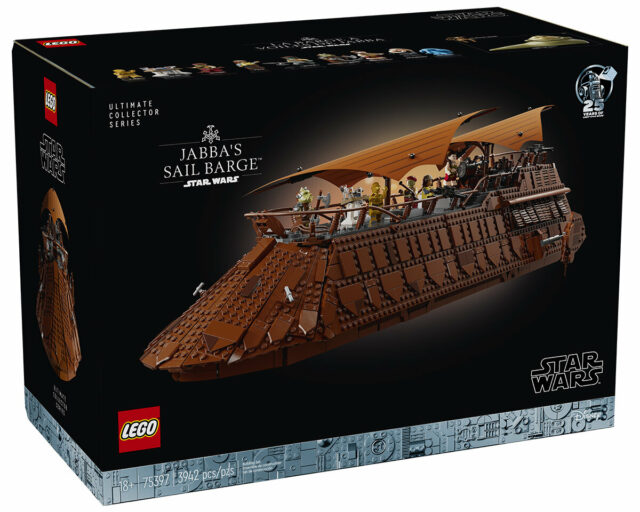 LEGO Star Wars UCS 75397 Jabba’s Sail Barge Ultimate Collector Series