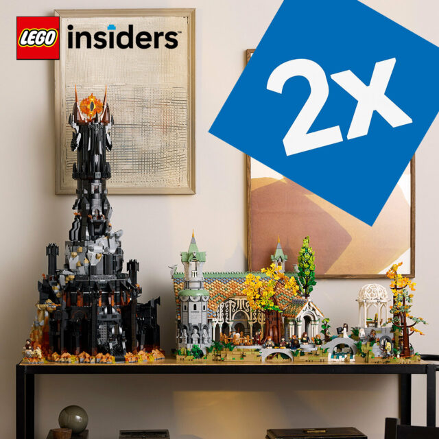 Points LEGO Insiders doublés sur la gamme LEGO Lord of the Rings