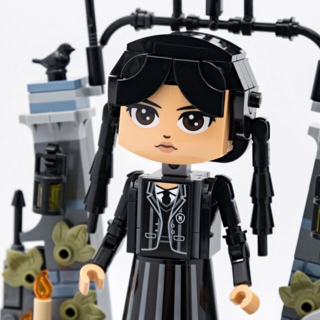 Review LEGO Wednesday 76780 Wednesday Addams' Figure